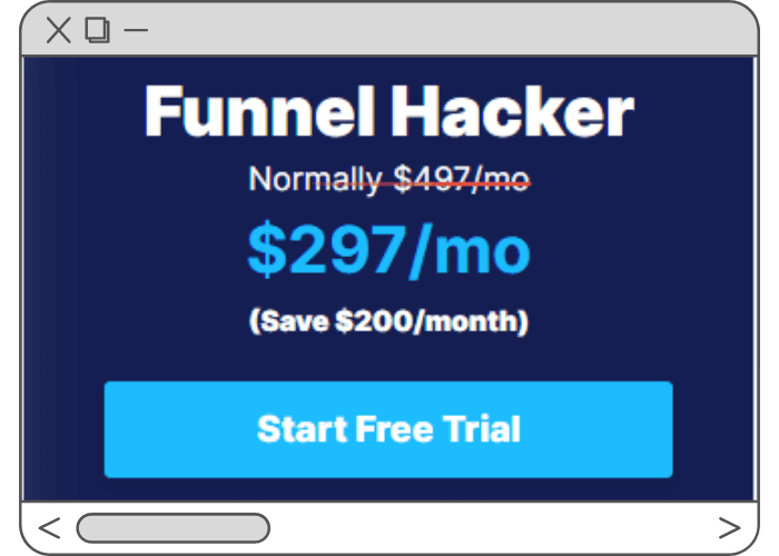 ClickFunnels Funnel Hacker Plan