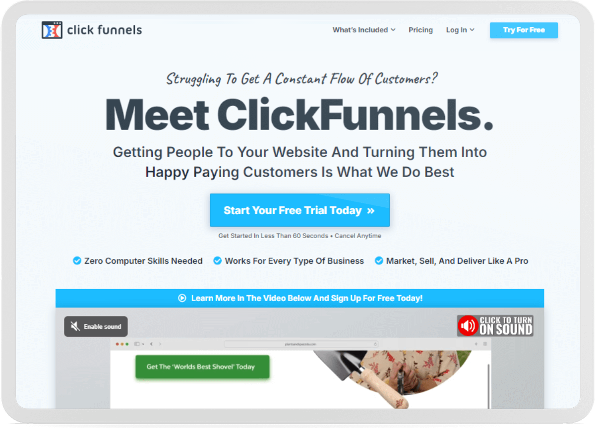 What Is ClickFunnels